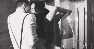 wall kiss gif|Intimacy Against A Wall GIF .